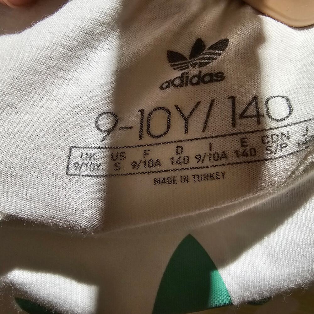 Adidas Boys Size S Graphic Tee Athletic Streetwear School 90's Vintage Inspired - Picture 5 of 7